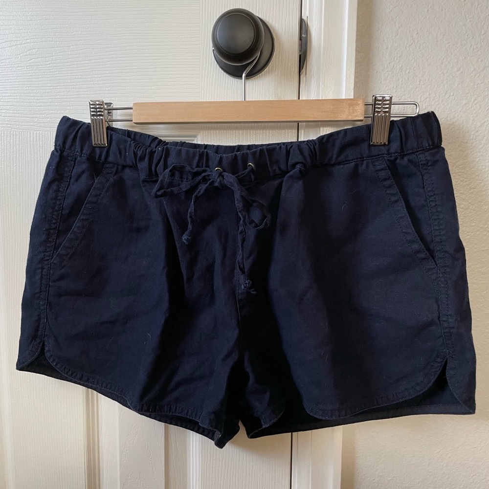 Jcrew linen shorts